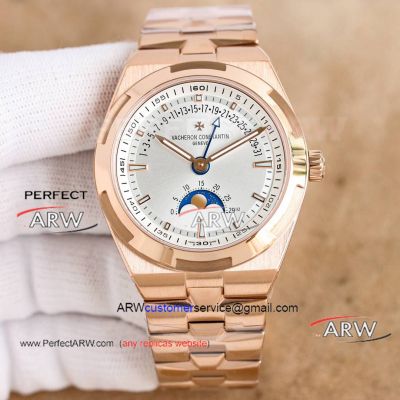 Replica Vacheron Constantin full rose gold Swiss mechanical watch 41mm 